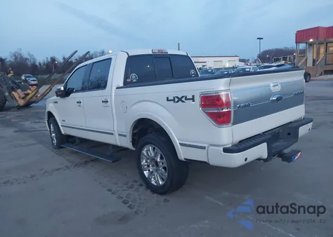 2013 Ford F-150 Platinum z USA, uszkodzony, nr VIN 1FTFW1ETXDFB20554